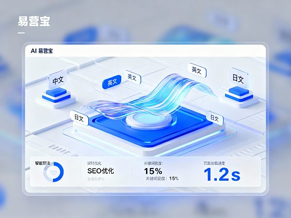 【全球营销大脑】AI Multilingual Website System:易营宝,用“智能算法”驱动您的“多语种精准排名”! 【全球营销大脑】AI Multilingual Website System:易营宝,用“智能算法”驱动您的“多语种精准排名”!