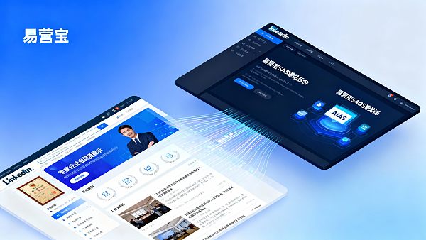 企业如何通过LinkedIn营销和易营宝SAAS建站提高海外项目中标率 企业如何通过LinkedIn营销和易营宝SAAS建站提高海外项目中标率