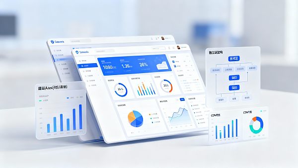 全球建站SaaS系统选型：对比中国外贸建站与外贸独立站建设方案