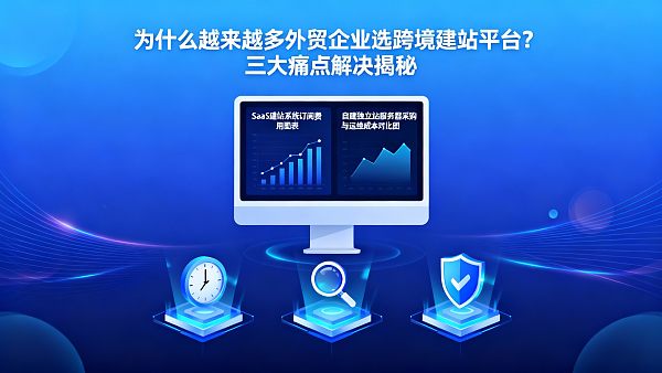 2025年跨境电商建站平台选型：SaaS建站系统与自建的成本对比