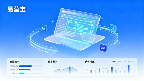 2024企业如何用易营宝AI智能建站系统降低网站建设成本？