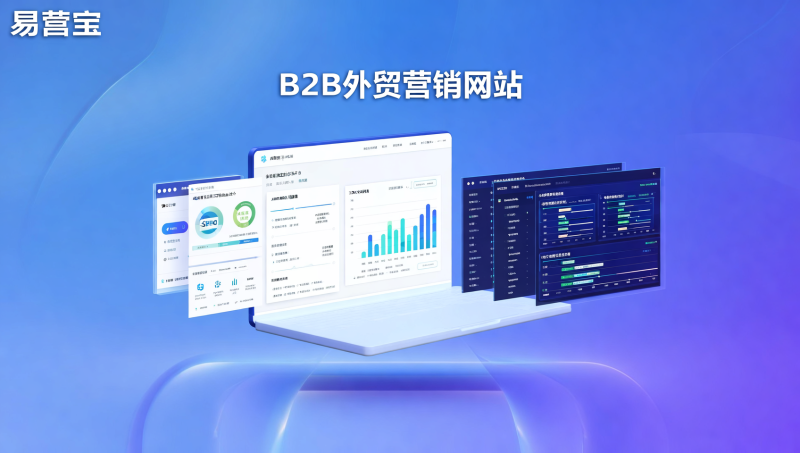 B2B外贸营销网站建设必须含SEO优化工具？易营宝SAAS建站内置功能深度解析