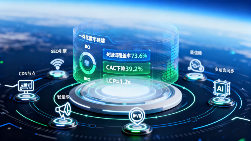 珠海网站建设+SEO一体化服务值不值得做？企业决策者测算ROI的3个真实数据维度