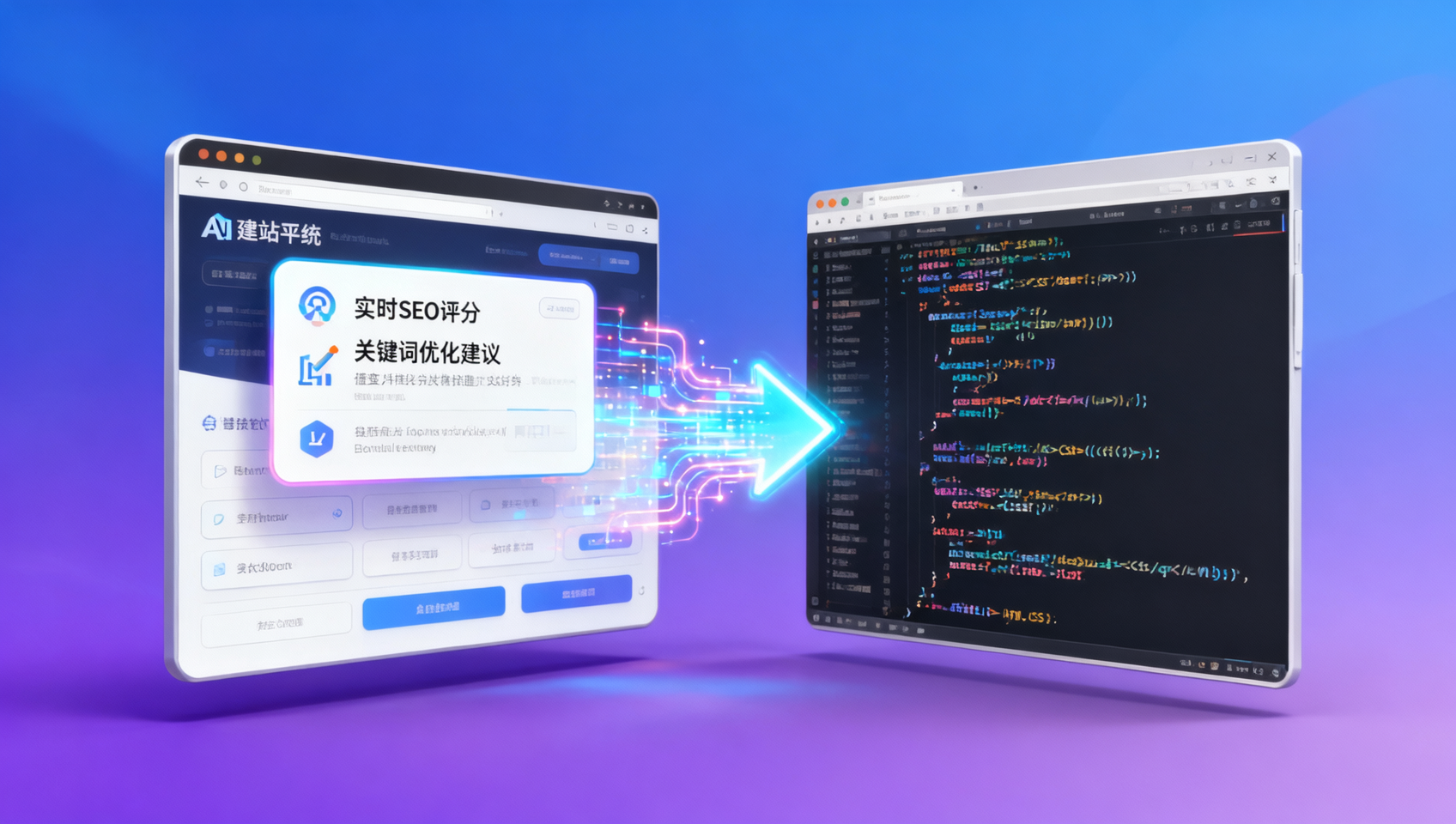 AI 建站和传统网站建设有什么区别?前端渲染方式、SEO友好度、第三方工具兼容性三重验证 AI 建站和传统网站建设有什么区别?前端渲染方式、SEO友好度、第三方工具兼容性三重验证