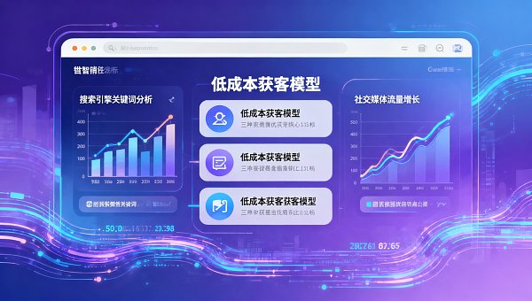 外贸独立站广告投放渠道对比:3种低成本获客模型解析 外贸独立站广告投放渠道对比:3种低成本获客模型解析