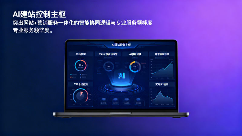AI建站费用明细拆解：域名+SSL+AI模板+年审服务，1张表看懂隐性成本