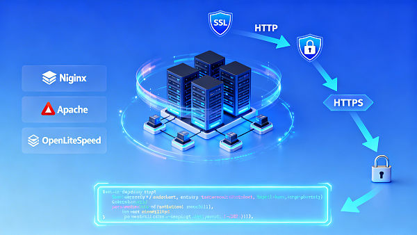 SSL证书安全配置操作手册：Nginx/Apache/OpenLiteSpeed三环境一键部署脚本