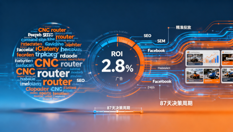 SEO+SEM整合营销ROI怎么算？2026年外贸独立站3个月数据模型拆解