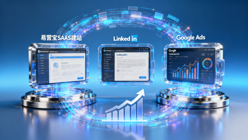 外贸推广新路径：易营宝+LinkedIn+Google Ads三端协同的低成本获客方案