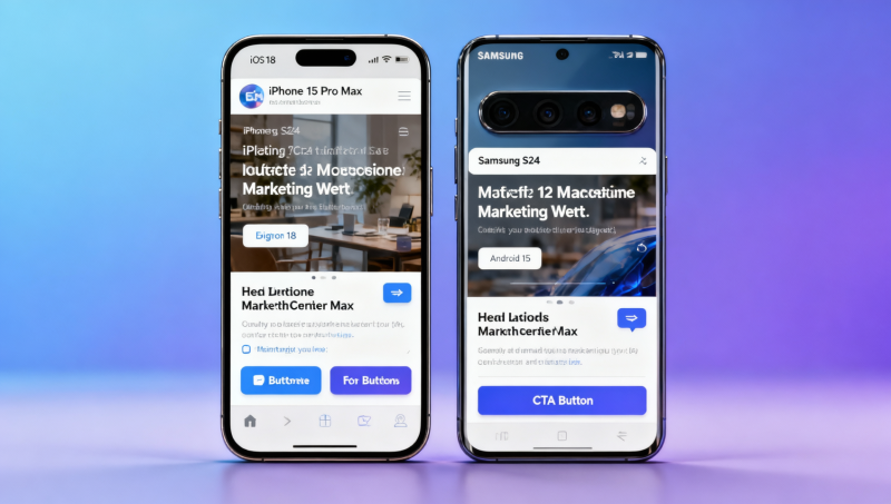 移动端数字营销网站在iOS 18和Android 15上出现按钮错位？响应式断点失效的3种修复路径实录