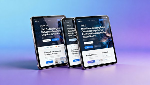 外贸多语言网站能不能多终端适配？对比12家建站系统在iOS|Android|鸿蒙Pad上的渲染一致性