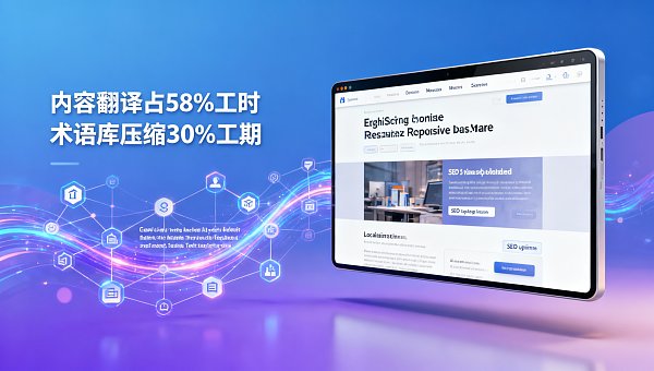外贸多语言网站建设周期要多久？内容翻译占总工时58%，专业领域术语库可压缩30%工期