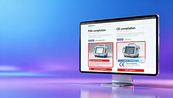 响应式企业建站系统案例中，某医疗器械企业如何用同一套系统满足FDA与CE双合规页面要求？