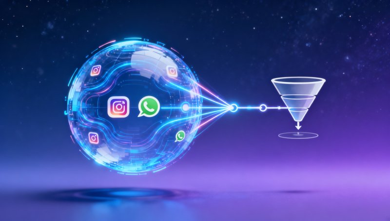 AI+SNS营销平台是否支持跨平台用户ID映射？统一识别同一人在Instagram与WhatsApp的行为路径用于再营销
