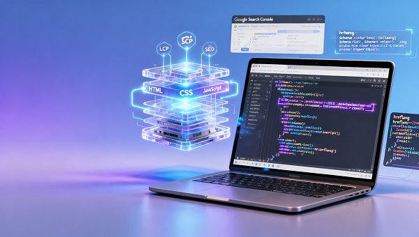 网站设计模板改不动CSS？小心模板厂商锁死了关键样式层，影响后续SEO适配