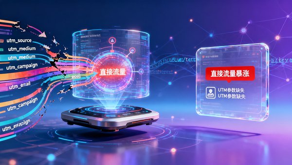 网站流量分析工具显示‘直接流量暴涨’,可能是UTM参数丢失导致归因混乱 网站流量分析工具显示‘直接流量暴涨’,可能是UTM参数丢失导致归因混乱