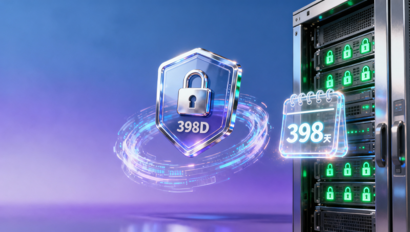 SSL证书有效期不是越长越好：2026年起Chrome将对398天以上证书降权提示