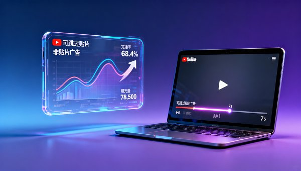 YouTube广告投放中‘非贴片广告’曝光量大,但‘可跳过贴片’完播率更高——采购决策者更愿看完整方案 YouTube广告投放中‘非贴片广告’曝光量大,但‘可跳过贴片’完播率更高——采购决策者更愿看完整方案