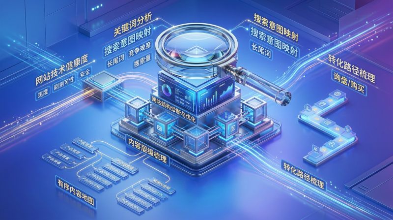 搜索引擎排名优化从哪里开始做？