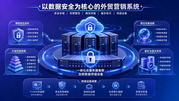 外贸营销系统数据安全吗要看什么 外贸营销系统数据安全吗要看什么