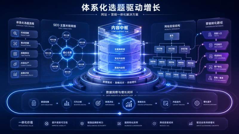 国际数字机构内容营销为何更看重选题体系