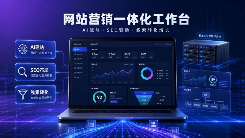深圳AI建站适合中小企业吗？先别急着下单