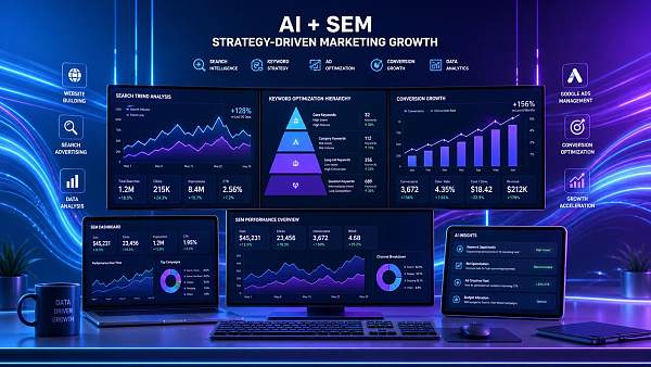 AI+SEM 广告投放策略价格差距为何这么大 AI+SEM 广告投放策略价格差距为何这么大