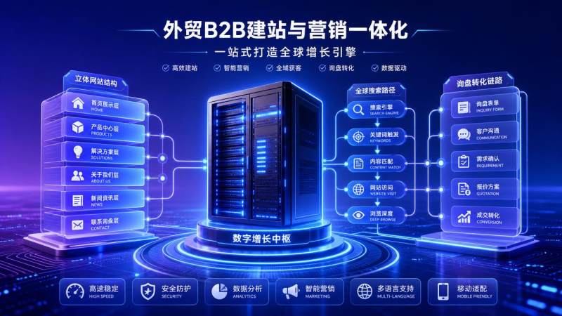 外贸B2B建站服务商怎么选才能少走弯路