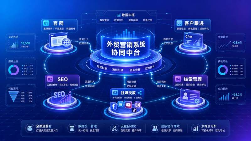 外贸营销系统怎么选才不会影响团队协作