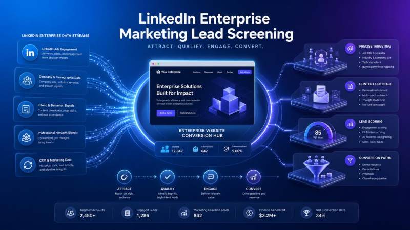 LinkedIn企业营销如何筛出高质量线索