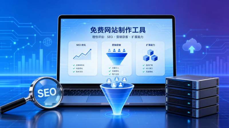 免费网站制作工具优缺点