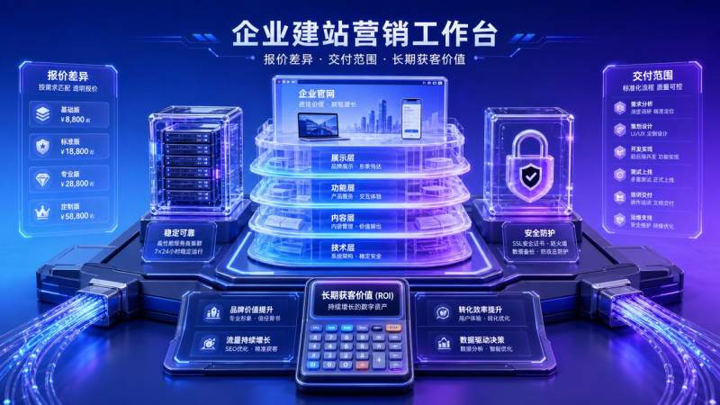 网站设计报价为何差距这么大？