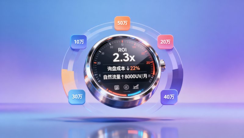 外贸网站建设预算怎么定？从5万到50万的6类投入场景与ROI测算逻辑