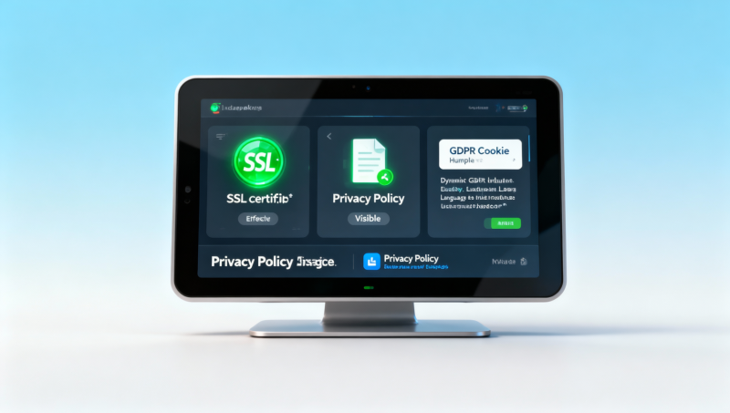 品控人员必查：外贸独立站SSL证书有效期、隐私政策链接可见性、GDPR Cookie横幅触发逻辑3项安全基线