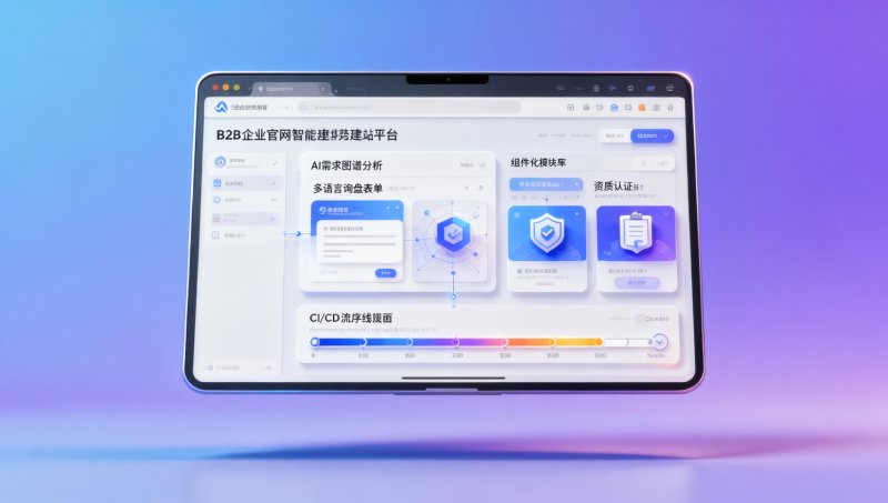 技术创新如何缩短B2B网站上线周期：从需求到上线的3个关键卡点