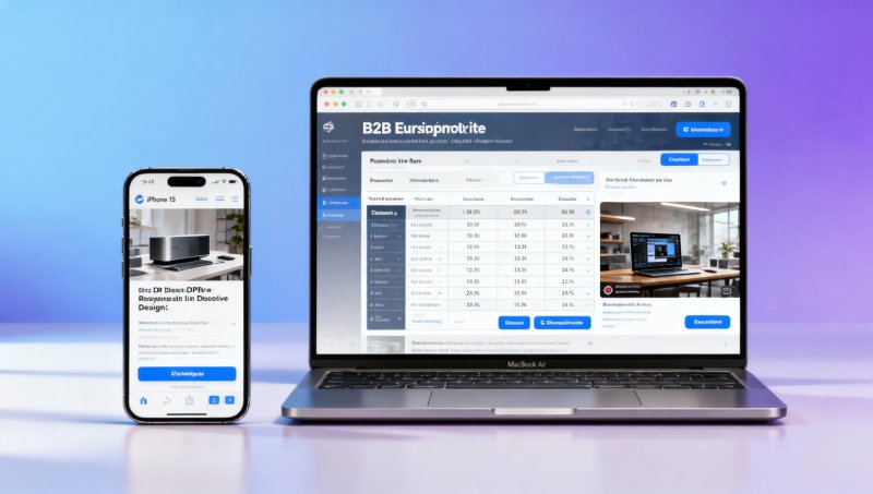 B2B独立站怎么做响应式设计：断点设置需匹配主流设备DPR而非仅分辨率