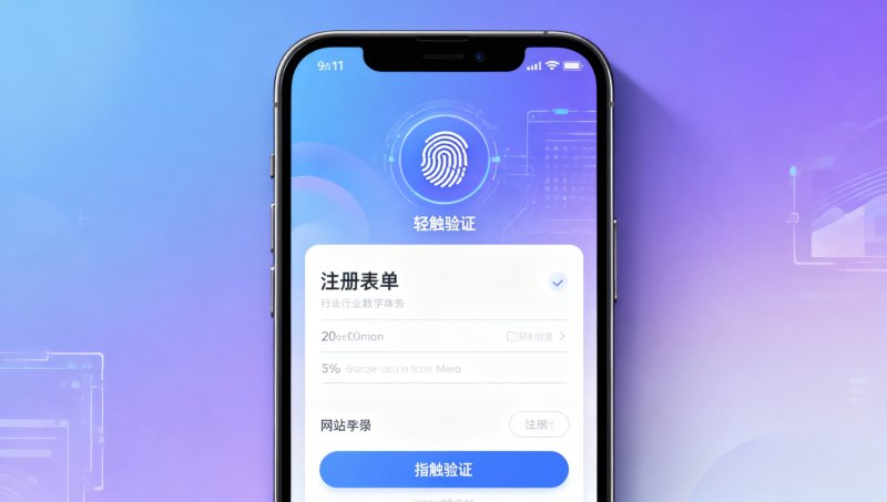 移动端表单优化新趋势：生物识别登录替代邮箱验证可提升19%完成率