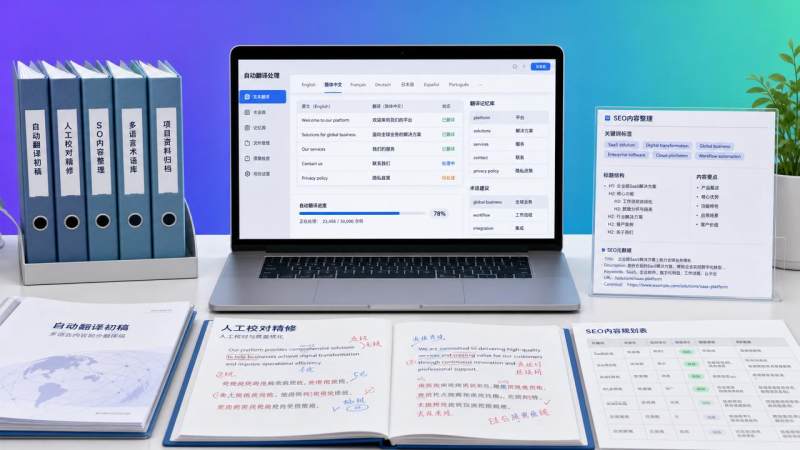 整站翻译和人工校对怎么分工