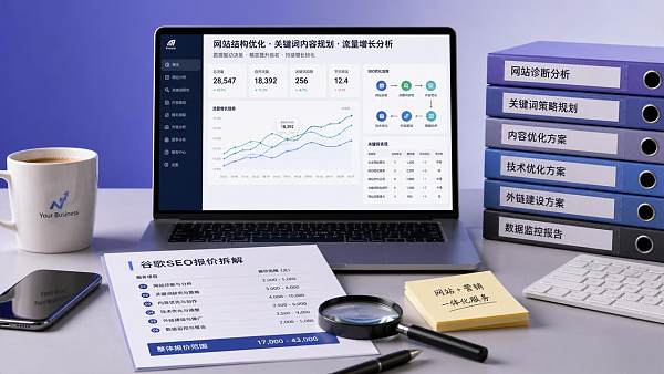 谷歌SEO优化报价差别为什么这么大？服务内容与成本构成拆解