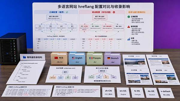 hreflang配置错误会带来什么问题?收录混乱与排名分流解析 hreflang配置错误会带来什么问题?收录混乱与排名分流解析