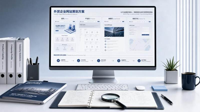 外贸建站案例怎么看？从行业适配、页面逻辑到转化路径做判断