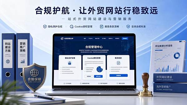 外贸网站需要哪些合规配置？隐私政策、Cookie和条款怎么放