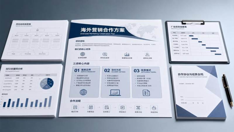 海外营销合作怎么评估靠谱度？服务边界、交付方式与结算模式对比