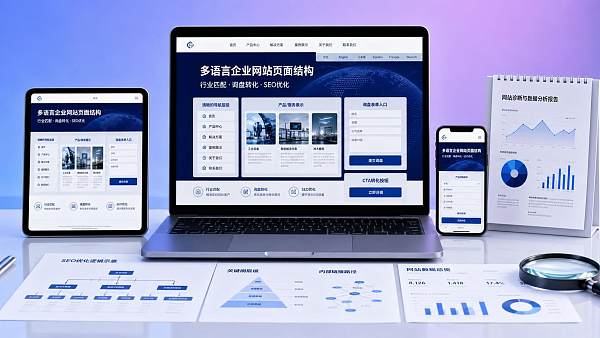 外贸建站案例应该重点看什么？行业匹配、功能配置与SEO基础