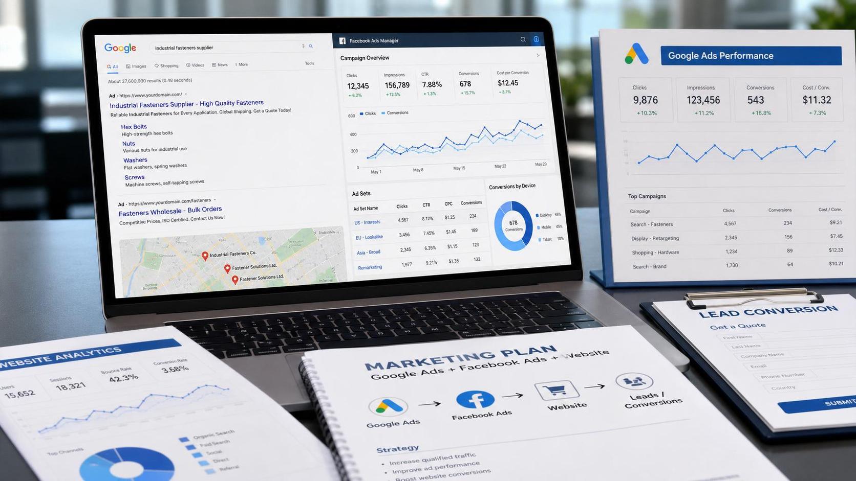 B2B独立站投Google广告还是Facebook广告 B2B独立站投Google广告还是Facebook广告