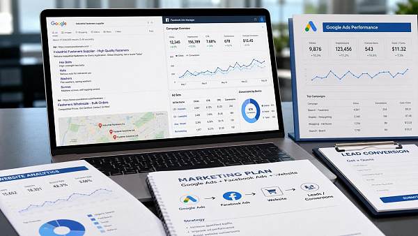 B2B独立站投Google广告还是Facebook广告