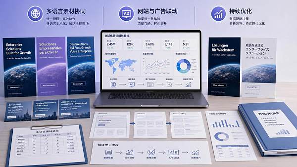 海外广告多语言素材怎么做才能协同
