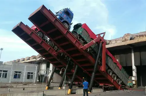 Container Discharge Dumper