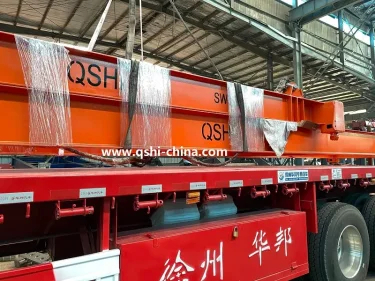 QSHI Semi Automatic and Hand Operation Dual Function Container Spreader