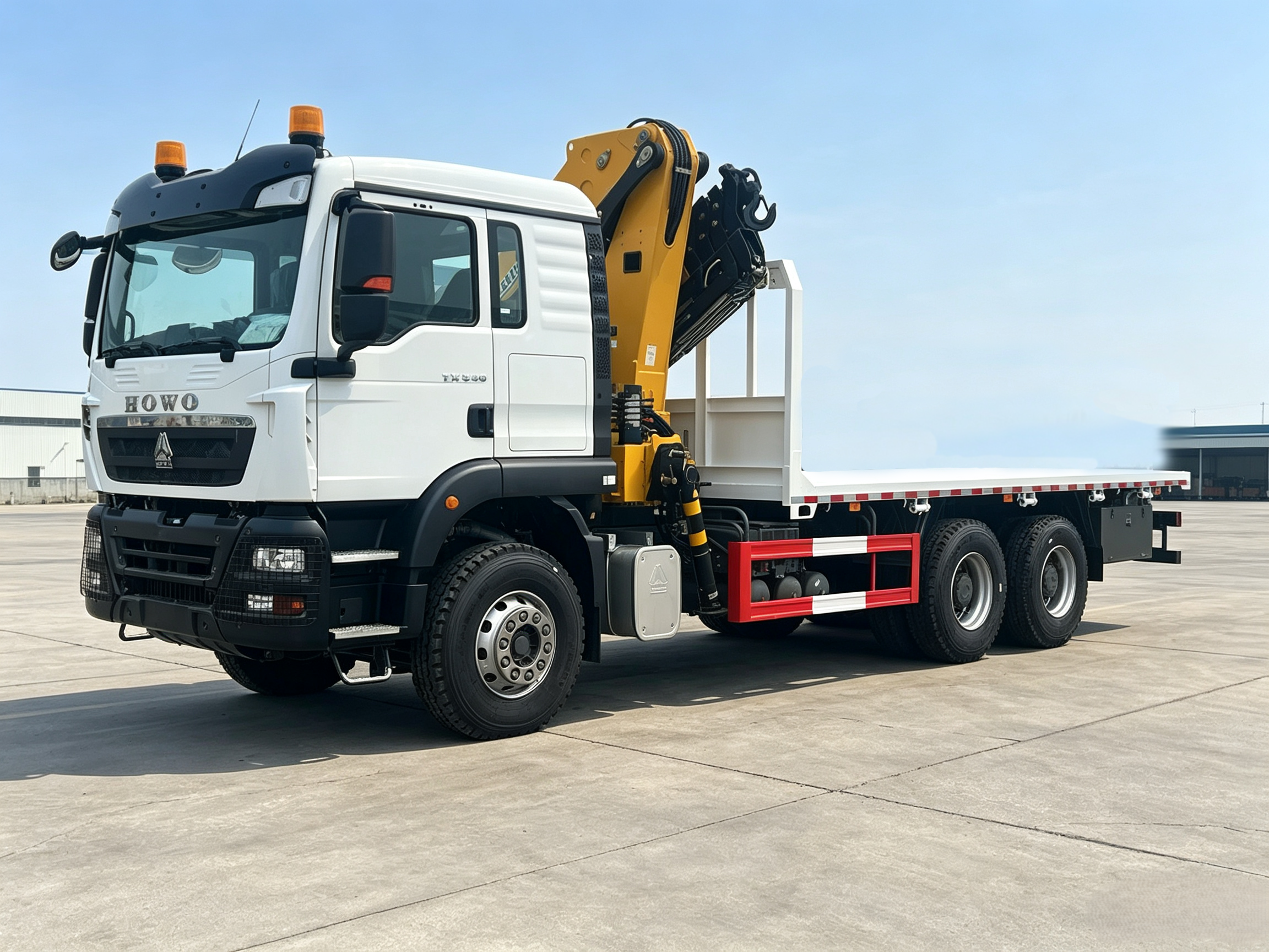 SINOTRUK Truck Mounted Crane: One Truck, Two Jobs, Every Day